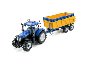 NEW HOLLAND T7.210 with trailer