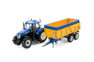 NEW HOLLAND T7.210 s prívesom