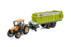 Renault Ares 836RZ + Claas Quantum 6800S