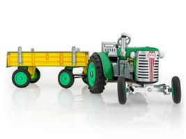 ZETOR TRACTOR WITH FLATBOARD GREEN – PLASTIC WHEEL DISCS