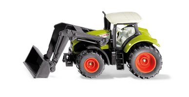 Claas Axion s predným nakladačom