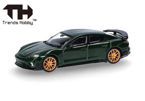 Porsche Taycan Turbo GT - zelená metalíza