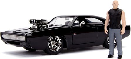 DODGE - DOM'S DODGE CHARGER R/T MIT TORETTO FIGUR 1970 - FAST & FURIOUS 7