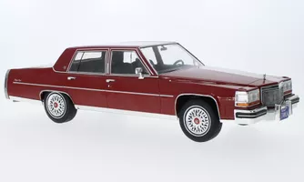 Cadillac Fleetwood Brougham, metalická-tmavo červená, 1982