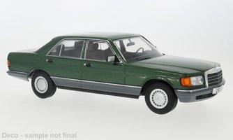 Mercedes triedy S (W126), tmavozelený, 1979