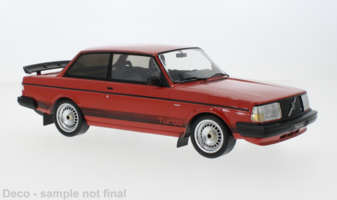 Volvo 240 turbo customs, červené, 1987