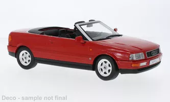 Audi Kabriolet, červená, 1991