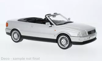 Audi Kabriolet, silver, 1991