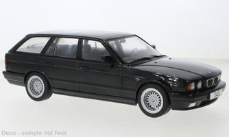BMW 5er (E34) Touring, metallicschwartz, 1991