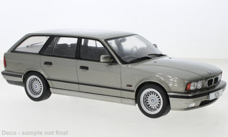 BMW 5er (E34) Touring, metallic gray, 1991