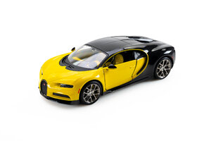 Bugatti Chiron, žltá/čierna