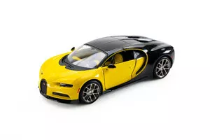 Bugatti Chiron, žltá/čierna