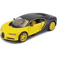 Bugatti Chiron, žlutá/modrá