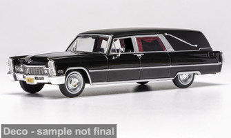 Cadillac de Ville S&S Hearse, schwarz
