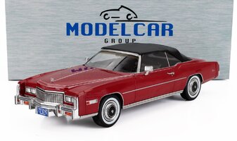 Cadillac Eldorado kabriolet, červený, 1976
