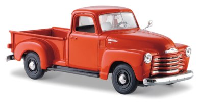 Chevrolet 3100 Pickup, orange, 1950