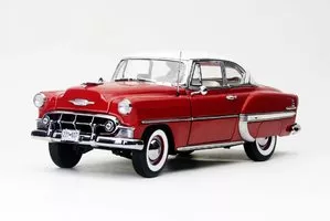 Chevrolet Bel Air Hardtop Coupe, tmavo červená, 1953