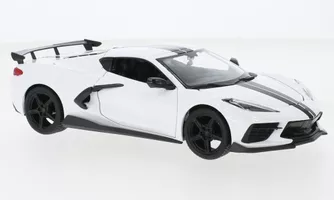 Chevrolet Corvette Stingray (C8), biela, 2020