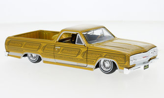 Chevrolet El Camino Lowrider, zlatý/dekorovaný, 1965