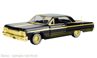 Chevrolet Impala čierna/zlatá 1964