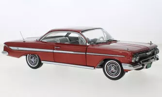 Chevrolet Impala sport coupe, tmavo červená, 1961