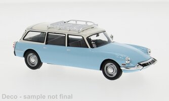 Citroen ID 19 Break, svetlomodrá/biela, 1960