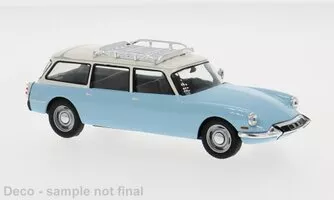 Citroen ID 19 Break, svetlomodrá/biela, 1960