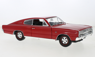 Dodge Charger, červená, 1966