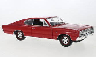 Dodge Charger, red, 1966