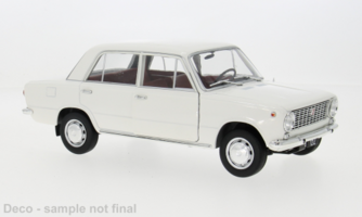 Fiat 124, biela, 1970