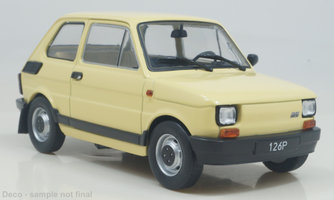 Fiat 126p, svetlo žltá, 1985