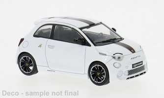 Fiat 500e Abarth, biela, 2024