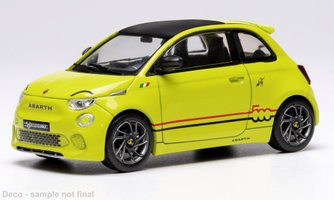 Fiat 500e Abarth, žltá, 2024
