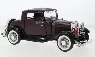 Ford 3-Window Coupe, tmavo fialová/čierna, 1932