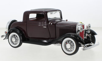 Ford 3-Window Coupe, tmavo fialová/čierna, 1932