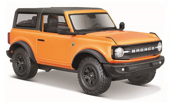 Ford Bronco Badlands, oranžová/ matná čierna, 2021