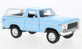 Ford Bronco Customs, bledomodrá/biela, 1978