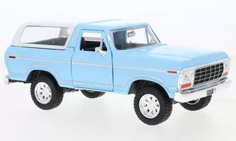 Ford Bronco Customs, bledomodrá/biela, 1978