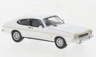 Ford Capri MK II, biela/dekor, 1974