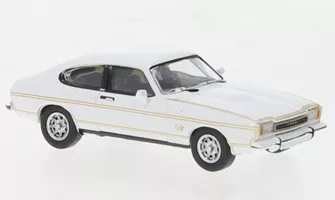 Ford Capri MK II, biela/dekor, 1974