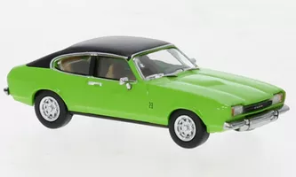 Ford Capri MK II 1974, svetlozelená/matná čierna