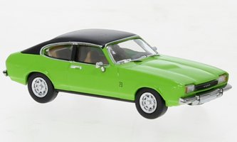Ford Capri MK II 1974, svetlozelená/matná čierna