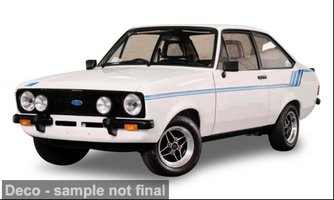 Ford Escort Harrier bielo/modrý 1980
