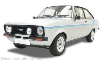 Ford Escort Harrier strieborný 1980