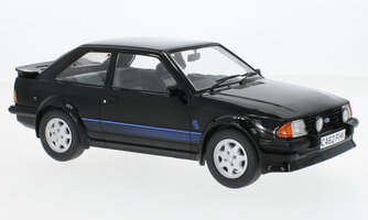 Ford Escort MK III RS Turbo, čierna 1985