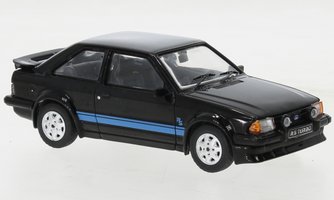 Ford Escort MK III RS Turbo, čierna, 1984