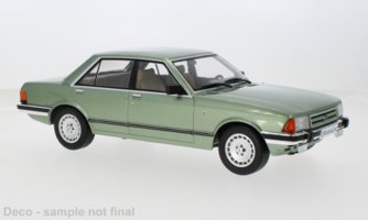Ford Granada MK II 2.8 Ghia in Hellgrün, Baujahr 1982