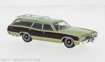 Ford LTD Country Squire, světle zelená, 1972