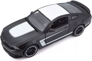 Ford Mustang Boss 302, matt black/white