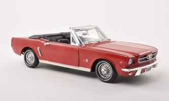 Ford Mustang Convertible, red, 1964